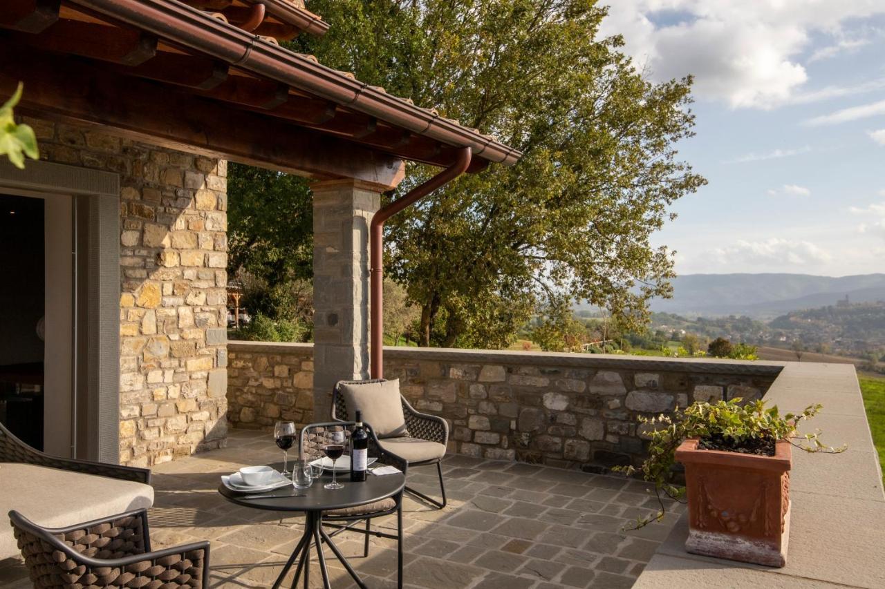 Borgo Corsignano Pensionat Poppi Exteriör bild