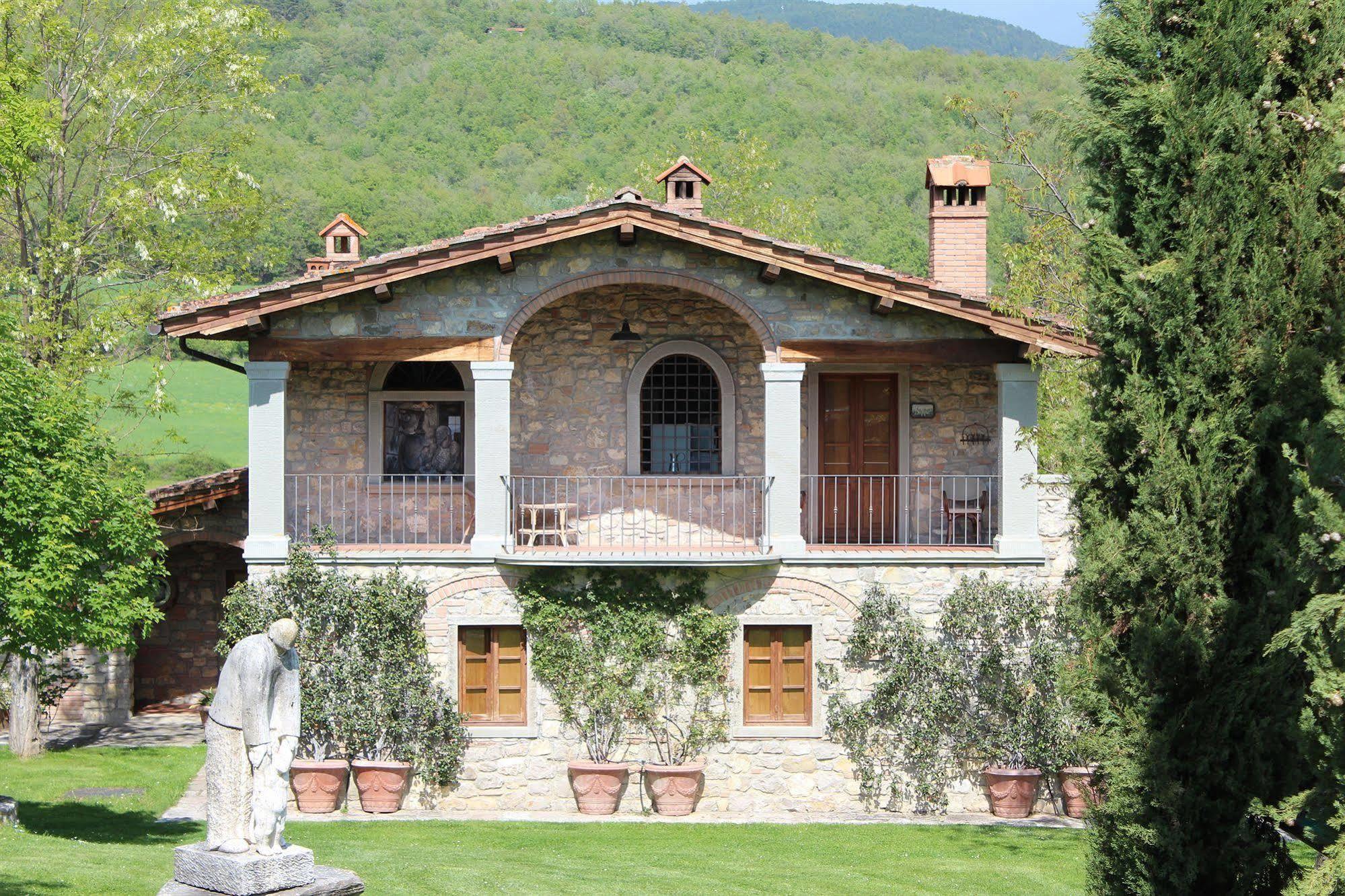 Borgo Corsignano Pensionat Poppi Exteriör bild
