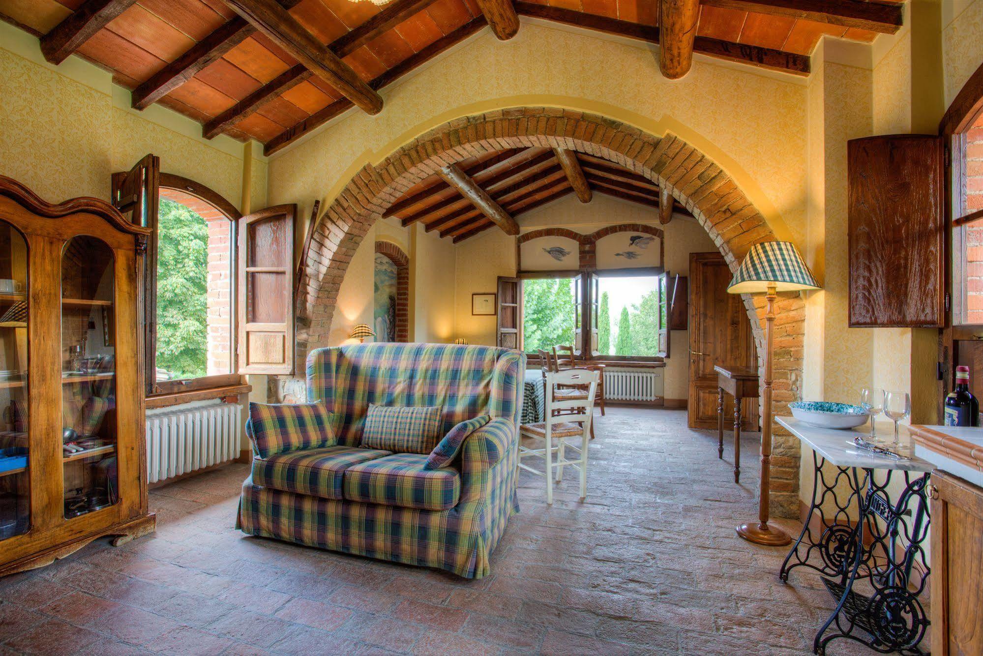 Borgo Corsignano Pensionat Poppi Exteriör bild
